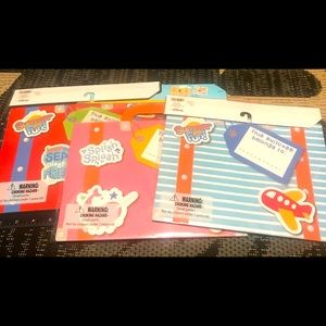 New Lot of 3 Summer Fun Gel Activity Scene Sets